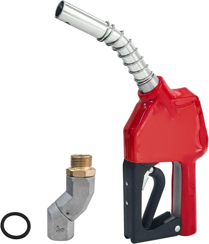 3/4 Fuel Transfer Nozzle Kit 16GPM with 360° Swivel – For Diesel, Gas &amp; Kerosene
