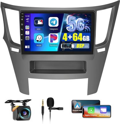 Subaru Legacy/Outback 2010-2014 Car Stereo Upgrade –  9” Display, GPS, Bluetooth &amp; AHD Camera