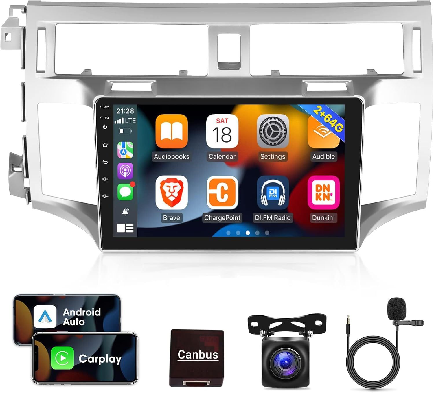 2006-2010 Toyota Avalon Digital Touchscreen Stereo – GPS, WiFi, EQ, Backup Camera