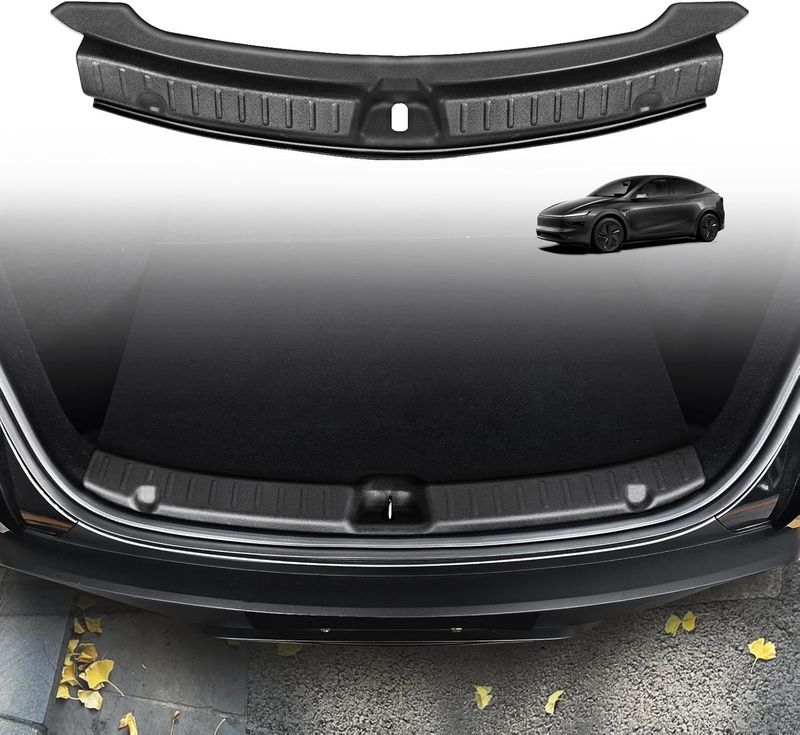 Tesla Model Y 2026 Juniper Rear Trunk Guard – TPE Door Sill &amp; Bumper Protector Cover