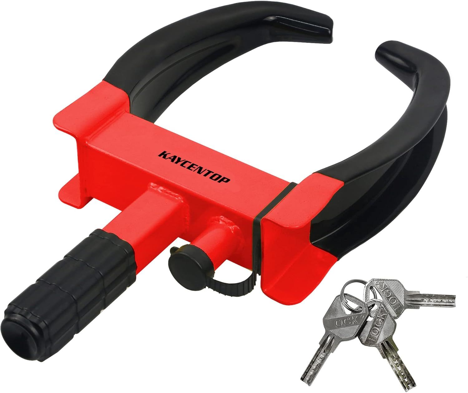 Security Wheel Lock – Anti-Theft Clamp for Cars, Trailers, Golf Carts, ATVs
