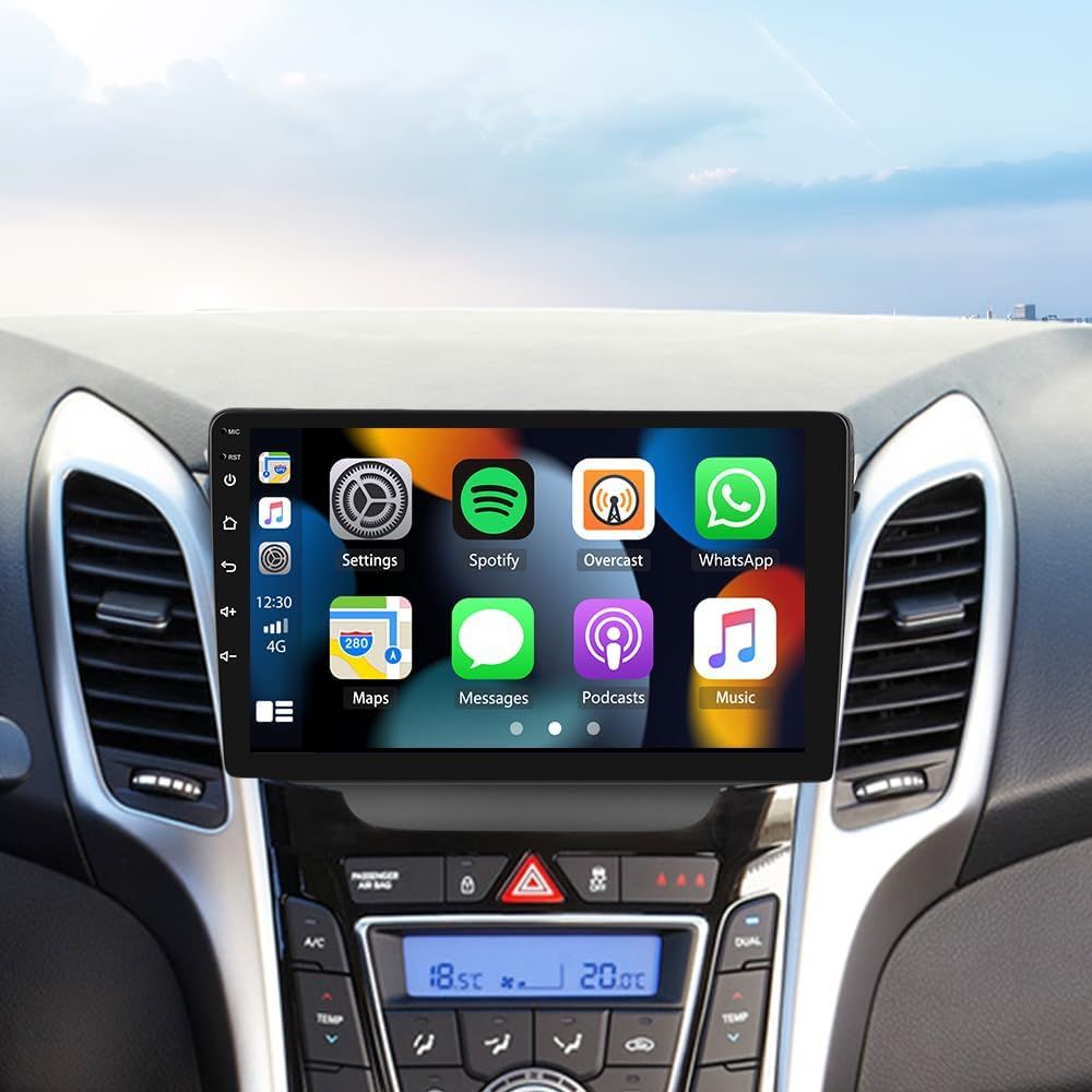 Hyundai i30 2012-2017 Android 13 - 9" Stereo with GPS Wi-Fi Bluetooth FM RDS + Backup Camera