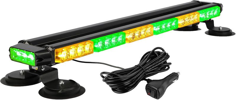Safety Emergency LED Strobe Light Bar 29.5 Inch for Construction Trucks &amp; Roadside Assistance