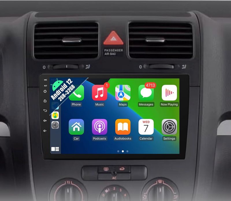 Android Car Stereo For Volkswagen Passat, Jetta, Golf, Amarok, Caddy, Beetle, T5, Polo, SKODA, SEAT