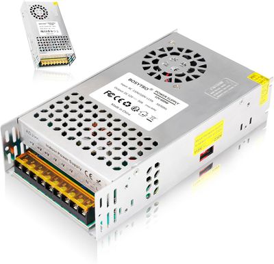 600W-12V Power Supply – 50A DC Switching Adapter for LED Strips, CCTV, Computer, Security System
