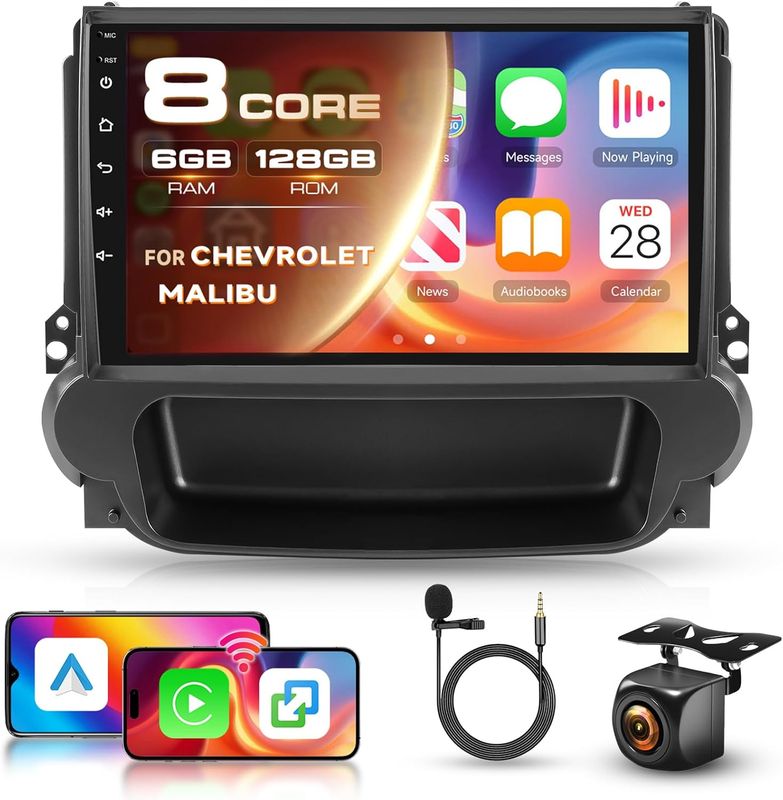 GMC Canyon/Chevy Colorado 2015–2019 Car Stereo 9” 8 Core Android 6G+128G &amp; Backup Camera