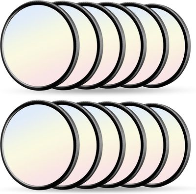 12 Pack LED Ceiling Lights Flush Mount 12 Inch 5CCT Adjustable 3200LM (Black Color)