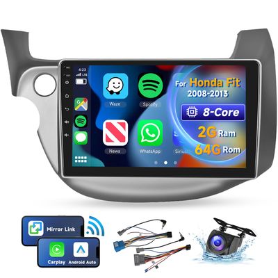 Honda Fit 2008-2013 Android Stereo Radio with GPS, Wi-Fi, Bluetooth &amp; Backup Camera
