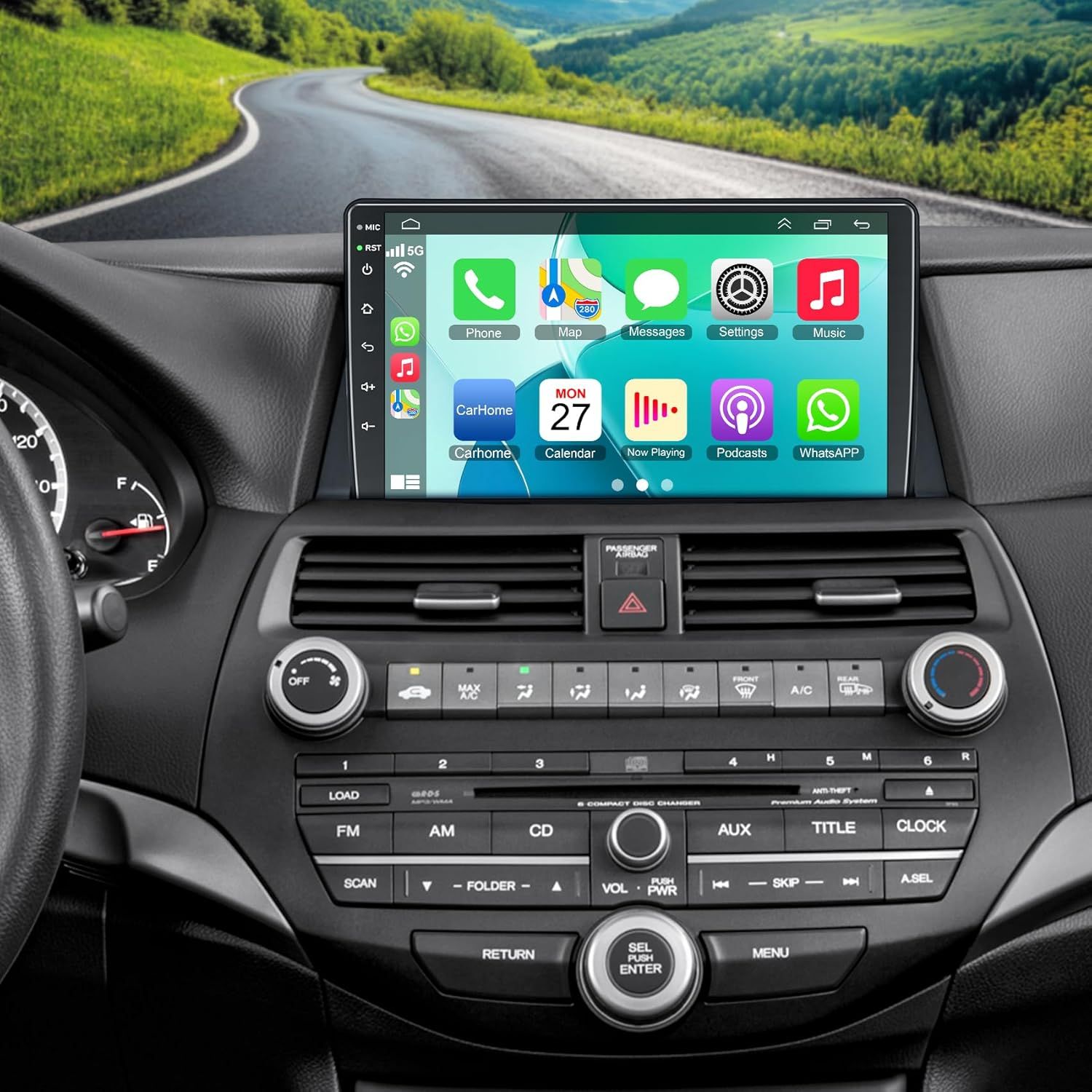 Honda Accord 2008-2013 Android Touchscreen Car Stereo with GPS, Wi-Fi &amp; Backup Camera