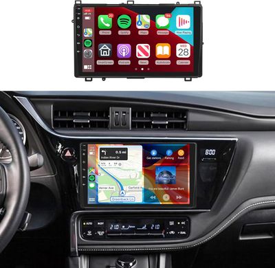 Toyota Corolla 2017–2019 Android Car Stereo 9Inch Touch Screen with CarPlay &amp; Backup Camera