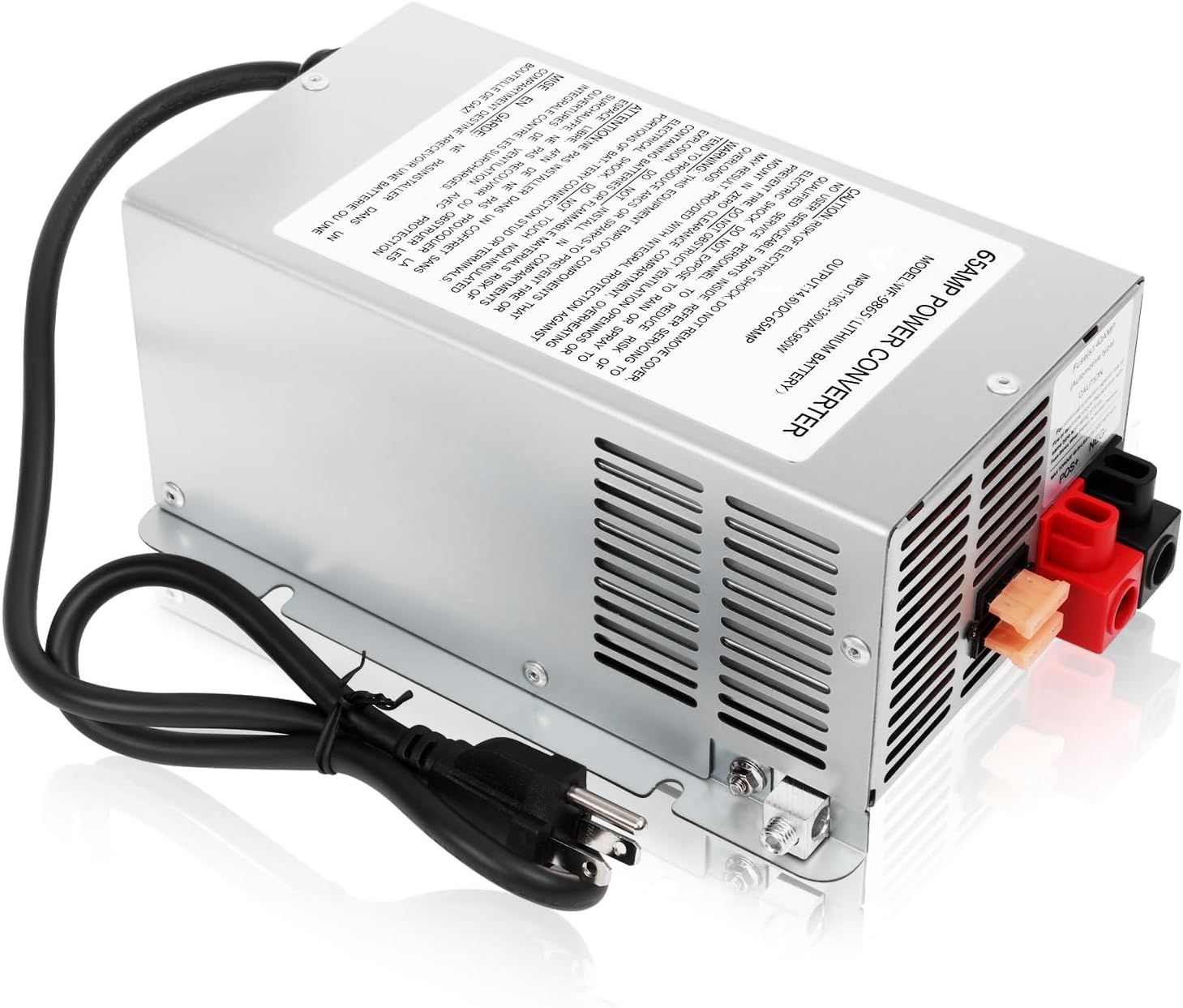 65 Amp RV Power Converter for Lead Acid Battery Replacement WF 9800 Series