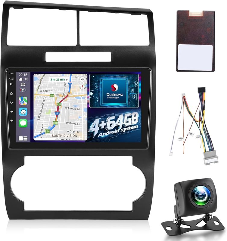Dodge Charger / Magnum 2005–2007 DSP Audio Android Touch Screen Car Stereo &amp; Backup Camera