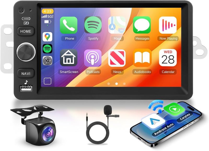 Chevrolet Silverado 2003-2006 Touchscreen Car Stereo 7 Inch with  GPS, WiFi, SWC &amp; Backup Camera