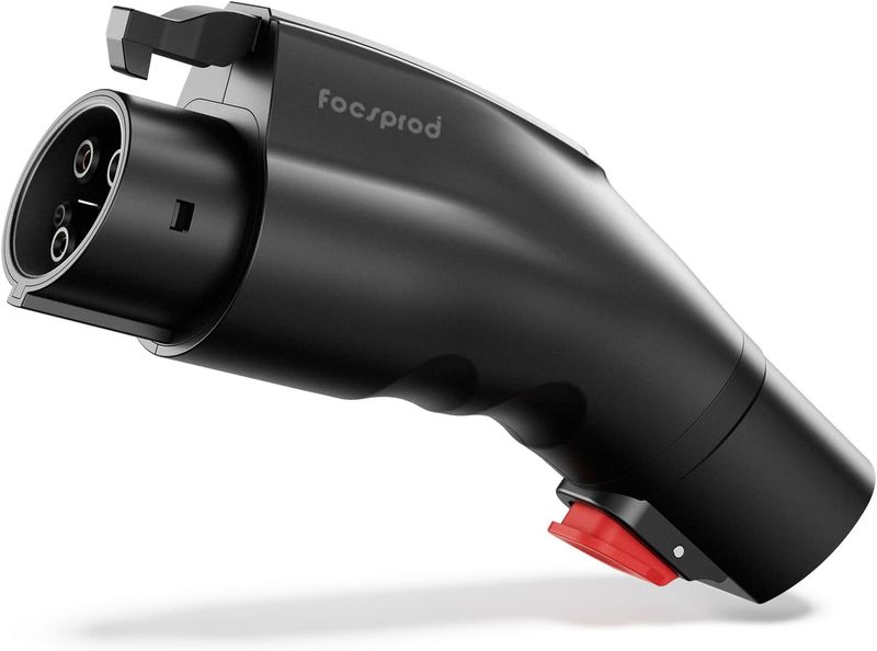 NACS to J1772 EV Charger Adapter Compatible with Tesla Mobile Charger