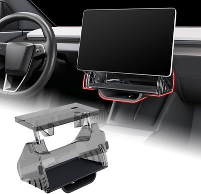 Tesla Model Y Juniper 2025-2026 Model 3 Highland 2024-2026 Under Screen Storage Tray