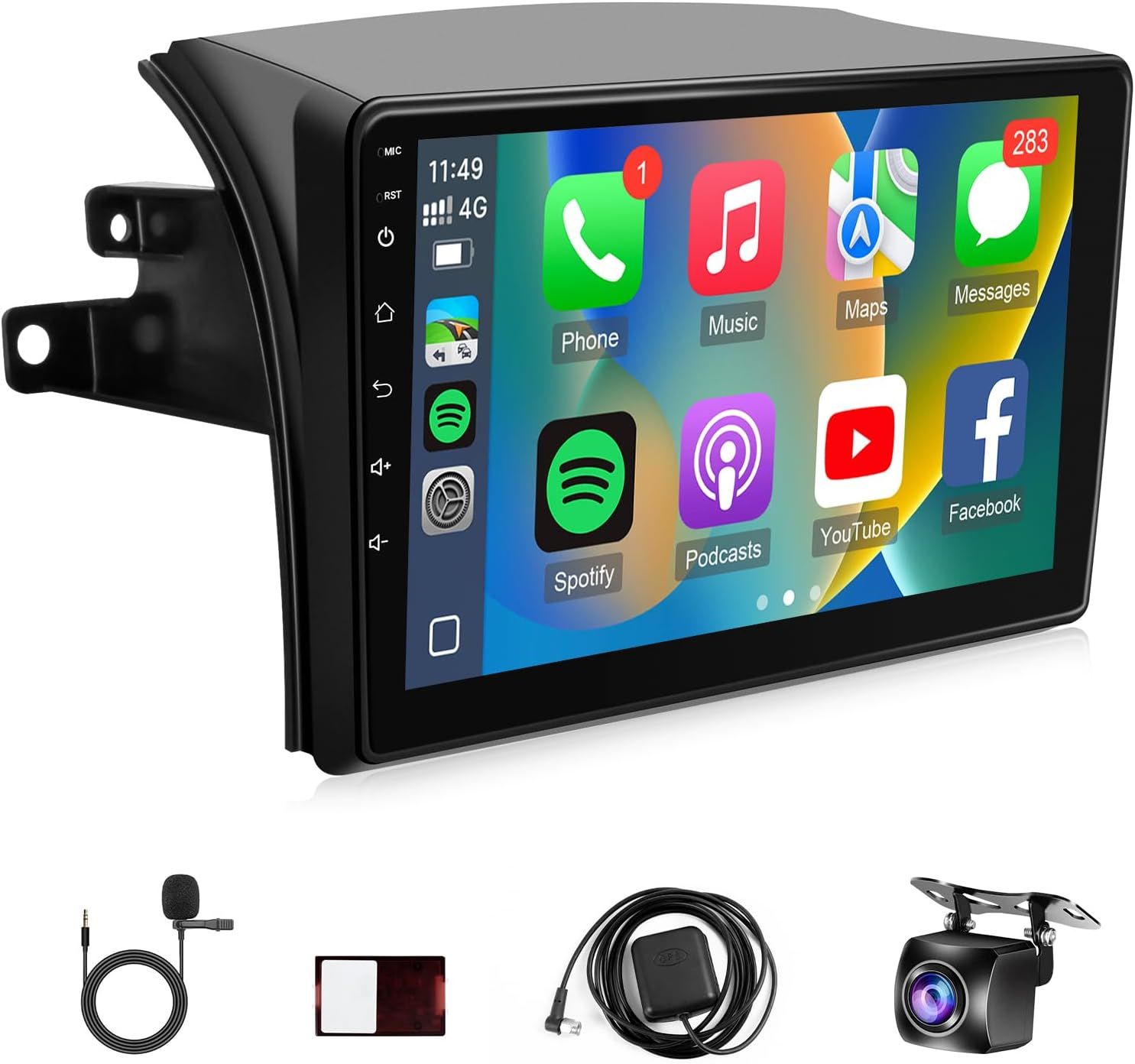 Toyota Sienna 2004-2010 Car Stereo 9 Inch Touchscreen with CarPlay, Android Auto &amp; Backup Camera