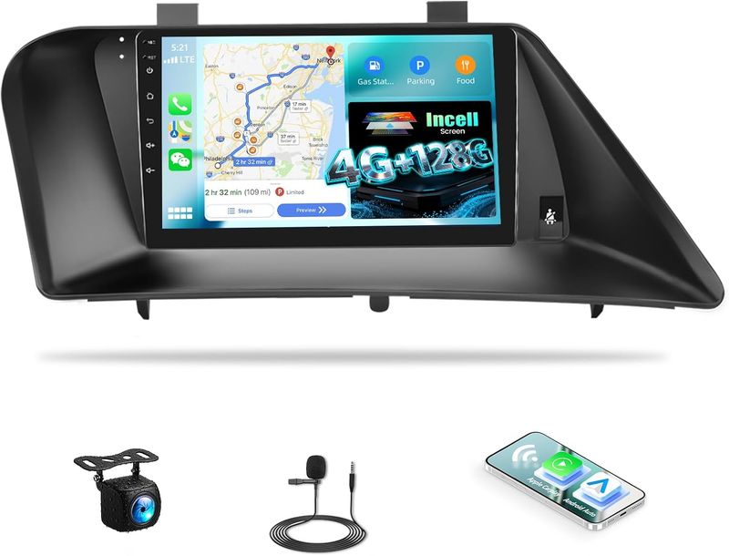 Lexus RX270 RX350 2009-2014 Touch Screen 9 Inch Stereo with Android Auto, CarPlay &amp; Backup Camera