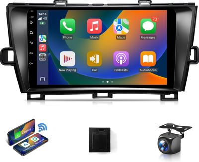 Toyota Prius 2010-2015 HD Screen 9 Inch Stereo with Android Auto, CarPlay, GPS &amp; Backup Camera