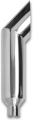 36 Inch Diesel Stack Exhaust Tip 5 Inch Inlet - 8 Inch Outlet Polished Stainless Steel