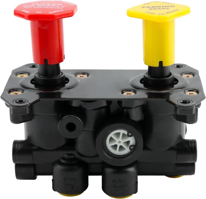Air Brake Control Valve MV3 1/4 NPT Trailer Parking Valve Truck Replacement