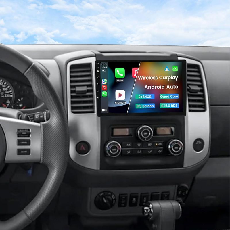 Nissan Frontier SV 2013-2020 IPS Touch Screen 9 Inch Stereo with CarPlay, GPS &amp; Backup Camera