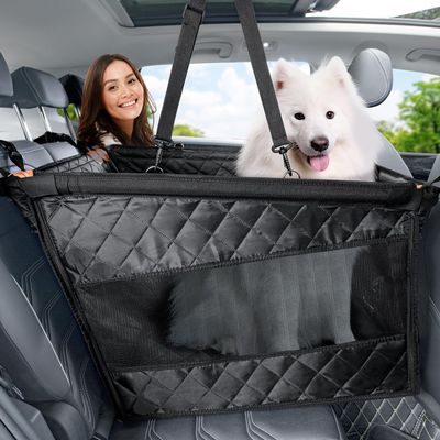Heavy Duty Dog - Car Seat Back Seat Extender Hard Support 330lbs Safe Travel in SUV &amp; Truck