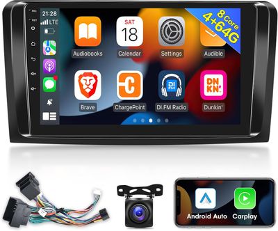 Car Radio for Mercedes Benz GL ML W164 X164 ML350 ML500 ML280 GL320 GL350 GL450 2005-2011