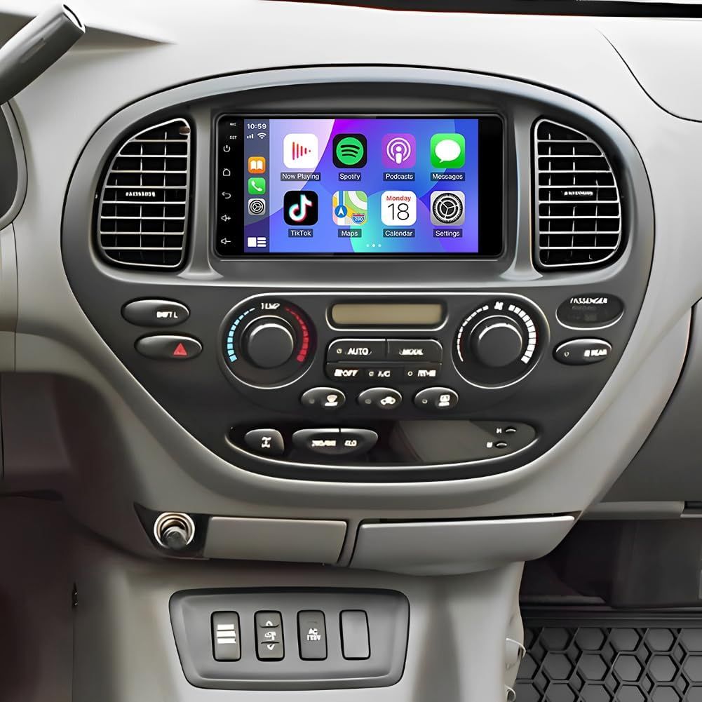 Toyota Sequoia 2003-2007 Screen 7 inch Stereo with Android Auto, CarPlay, GPS, WiFi &amp; Backup Camera