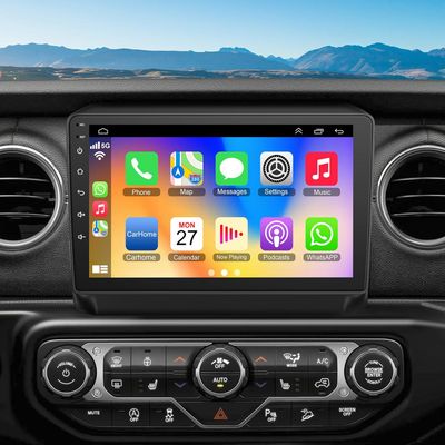 Jeep Wrangler JL 2018-2021 Screen 9 inch Stereo with Android Auto, CarPlay, GPS, WiFi &amp; Backup Camera