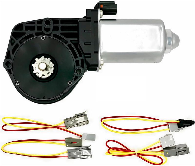 Ford F150 F250 F350 Power Window Motor Front Left Regulator Replacement Motor