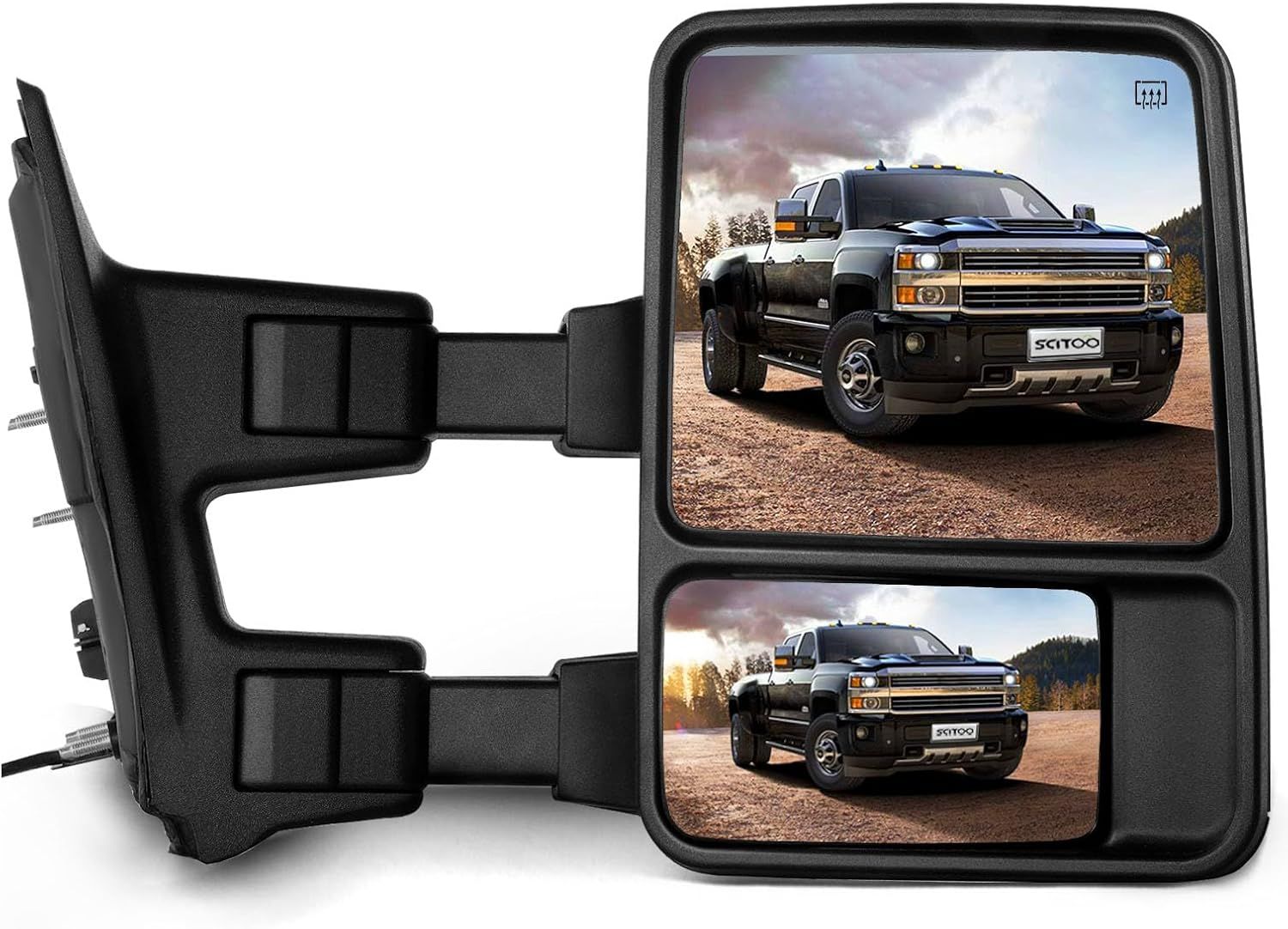 2008-2016 Ford F250 F350 F450 F550 Super Duty – Passenger Side Mirror Power Heated &amp; Turn Signal Light
