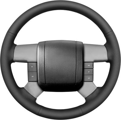 Ford F150 F250 F350 2004-2008 Steering Wheel Cover Microfiber Leather Wrap