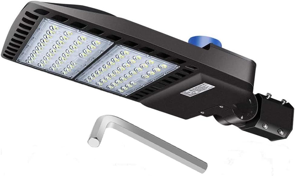 200W LED Parking Lot Flood Light 26000LM Dusk Dawn Shoebox Pole Light Waterproof