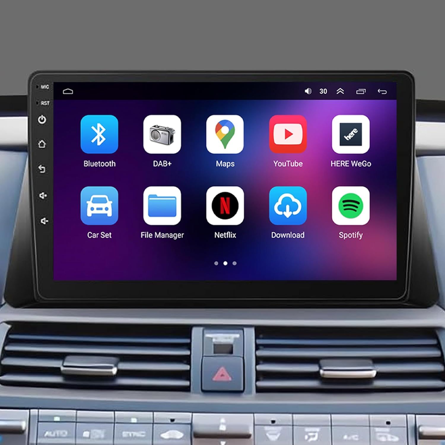 Honda Accord 2008-2013 Screen 10.1 Inch Stereo with CarPlay, Android Auto, GPS &amp; Backup Camera