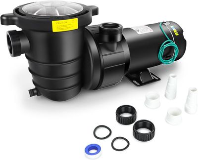 1 HP Swimming Pool Pump 5220 GPH In/Above Ground Inground Water Pump