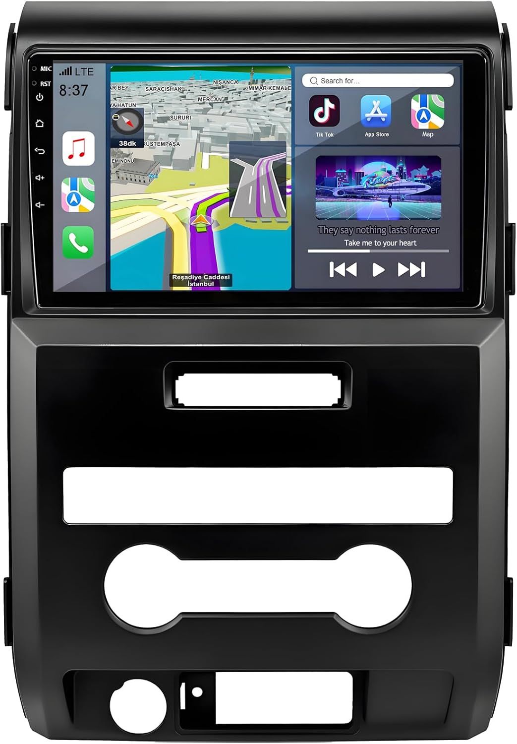 Ford F150 2009-2012 Screen 9 Inch Stereo with Android, Wireless CarPlay, GPS, WiFi &amp; Bluetooth