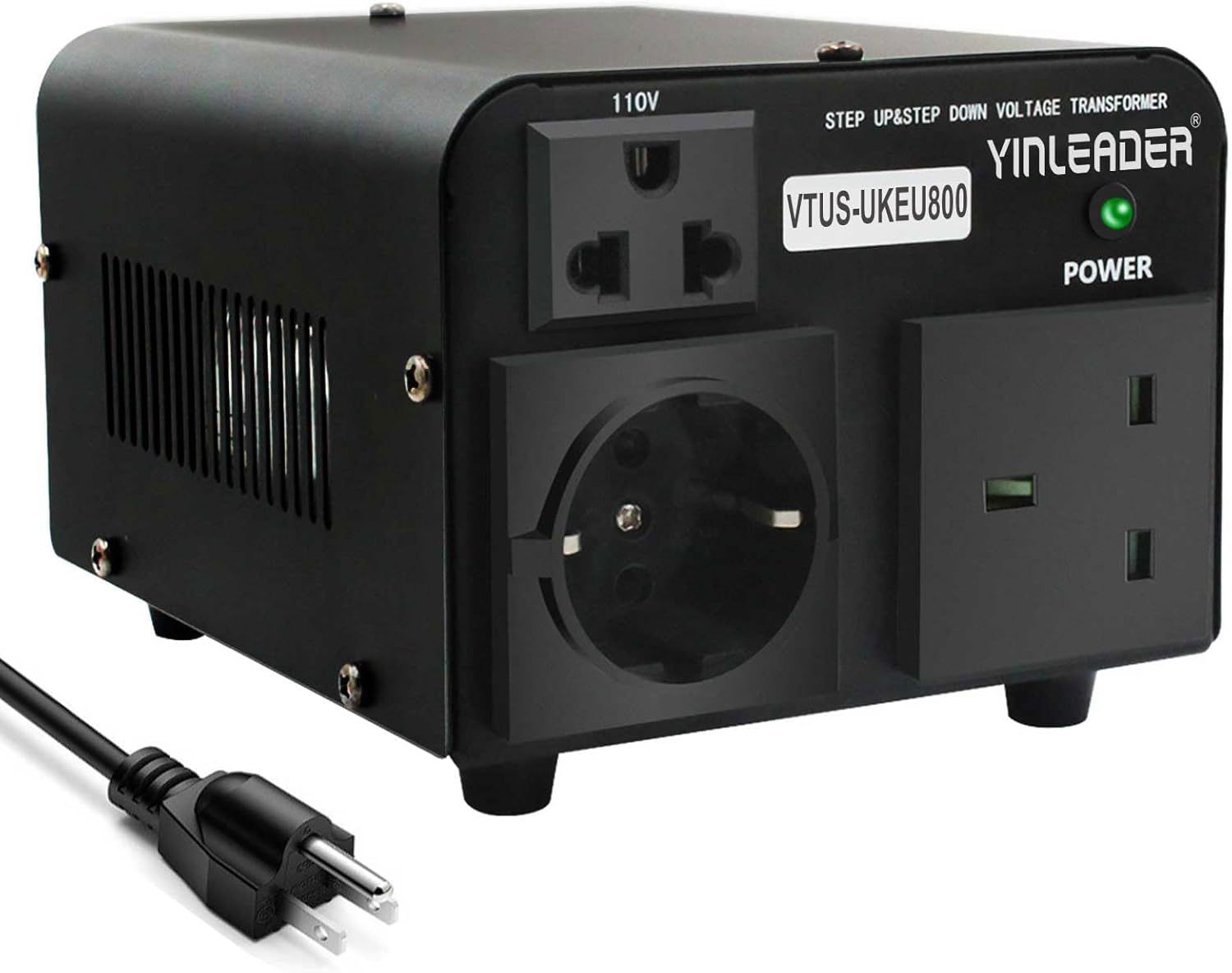 800W Voltage Converter Step Up/Down Transformer 110V/220V Power Converter