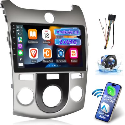 Kia Forte Cerato K3 2009-2012 Screen 9 Inch Stereo With CarPlay, Android Auto, GPS &amp; Backup Camera