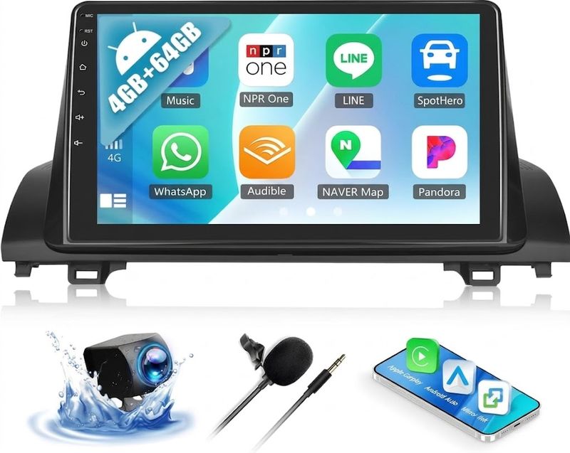 Honda Accord 2018-2022 Screen 10.1 Inch Stereo With CarPlay Android Auto, GPS &amp; Backup Camera