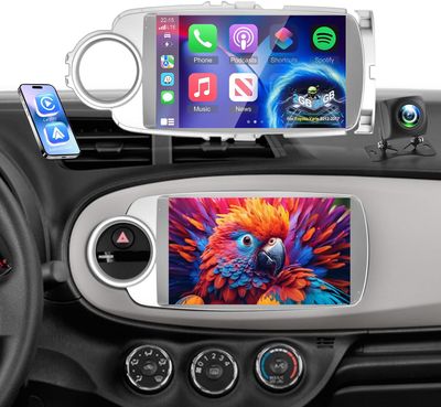 Toyota Yaris 2012-2017 Screen 9 Inch Stereo With GPS, WiFi, Bluetooth &amp; Backup Camera