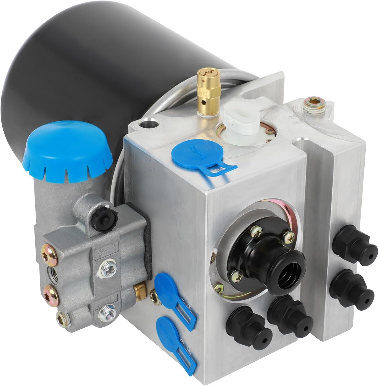 12V AD-IS Air Dryer Assembly Direct Replacement for Volvo Freightliner, Kenworth &amp; Peterbilt