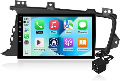 Kia Optima K5 2010-2013 Screen 9 Inch Stereo With CarPlay, Android Auto &amp; Backup Camera