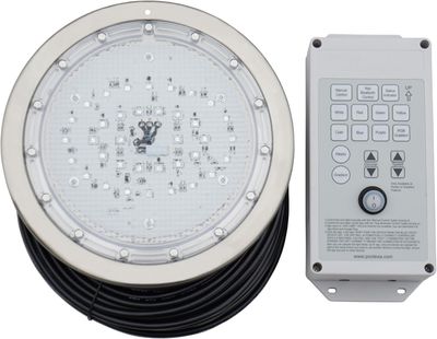 10 Inch LED Multicolor Pool Light for Inground Pools 50FT Cord with Controller