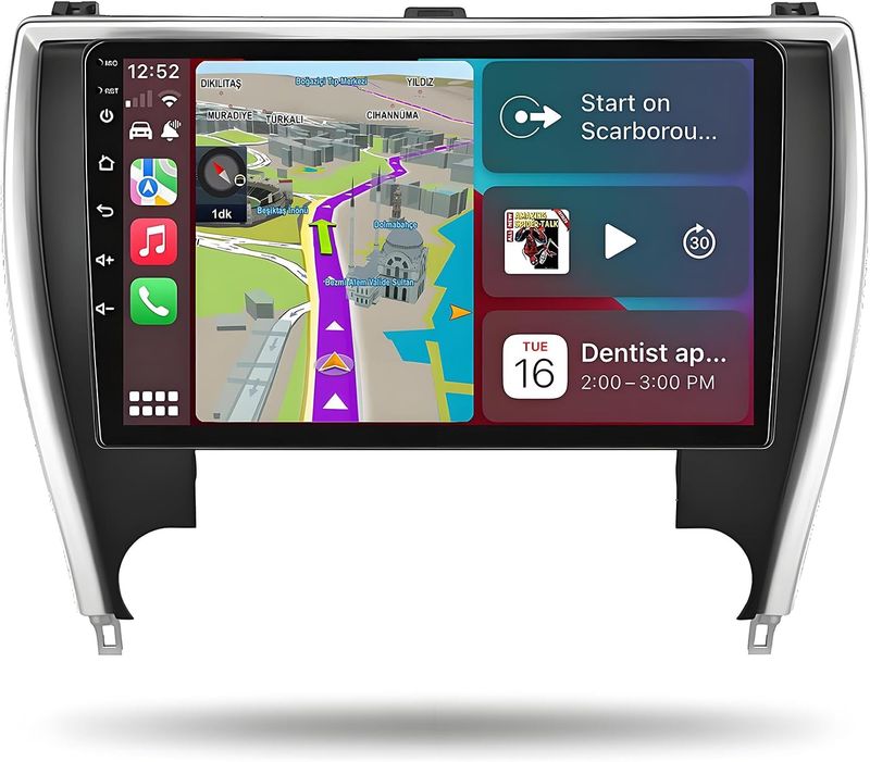 Toyota Camry 2015-2017 Screen 10.2 Inch Stereo with CarPlay, GPS &amp; Backup Camera
