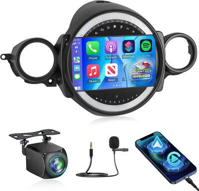Mini Cooper R56 2007-2014 9" Stereo with CarPlay &amp; Backup Camera