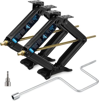 RV Scissor Jacks 24 Inch Set of 2 7500lbs for Travel Trailer