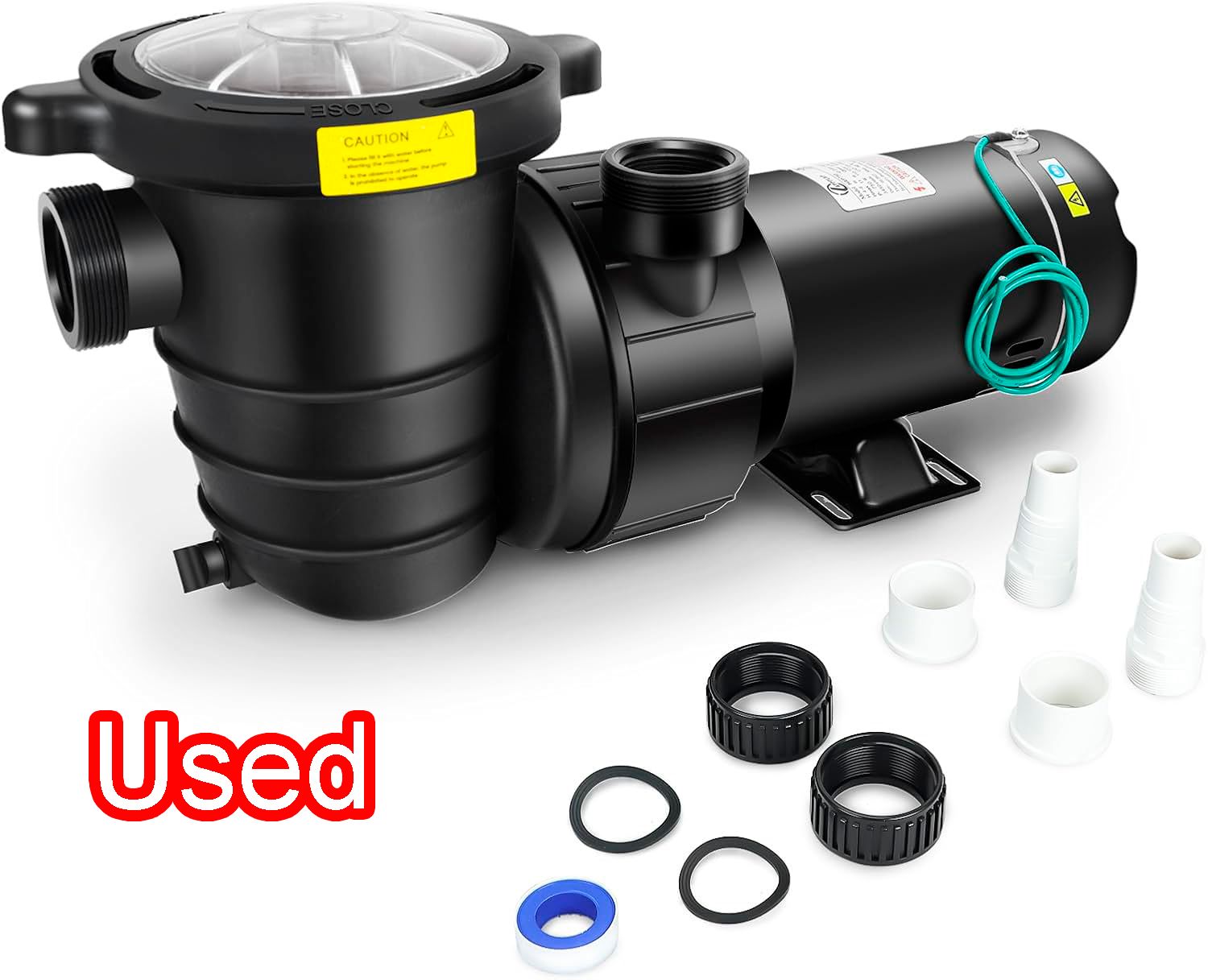 1HP Pool Pump 5220 GPH In/Above Ground Inground 110v Water Pump