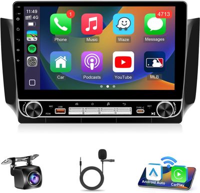 Nissan Sentra 2013-2019 Screen Stereo with Android, CarPlay, GPS &amp; Backup Camera