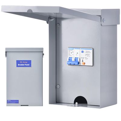 50A GFCI Spa Panel Electrical Breaker Box IP65 Waterproof