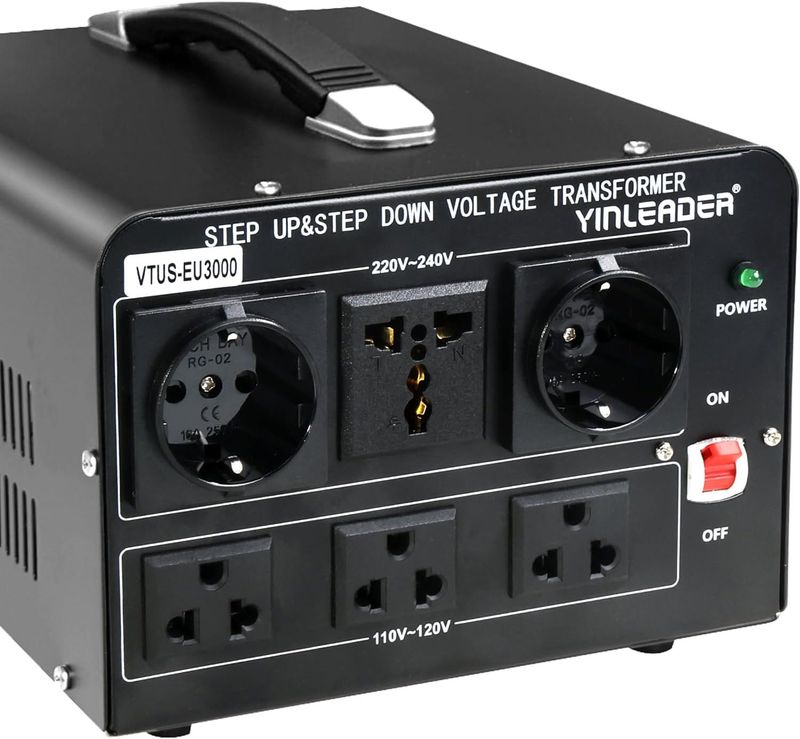 3000W Voltage Converter Transformer Step Up &amp; Down 110V to 220V / 220V to 110V